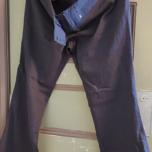 Grey Maternity Dress Slacks - Picture 1 of 2